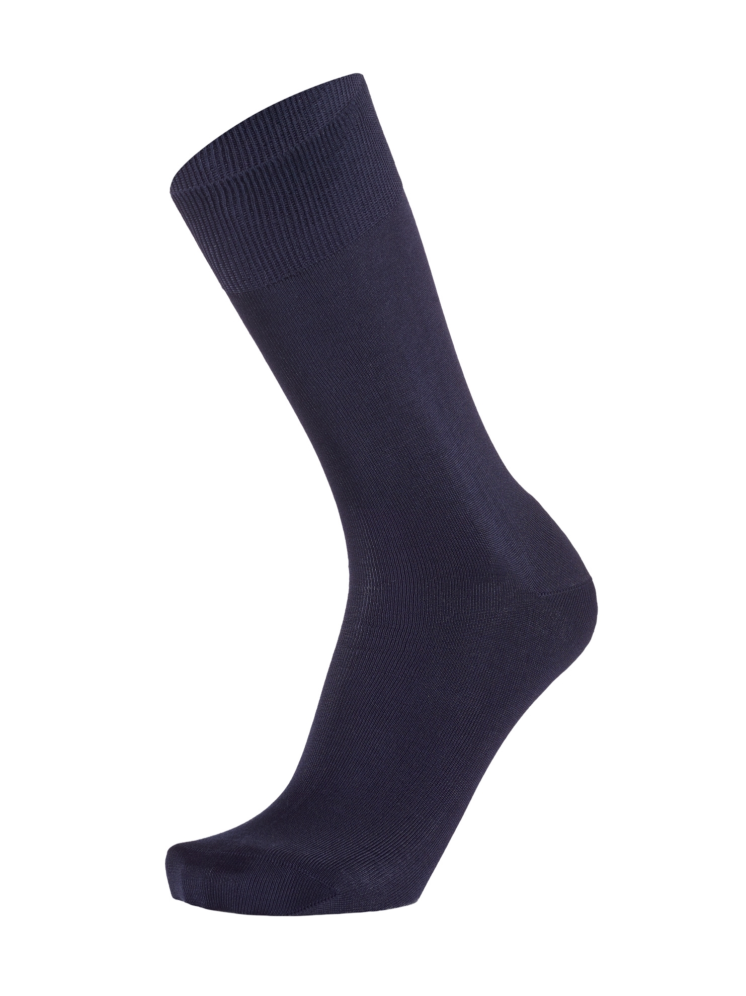 Blue Classic Mercerised Cotton(fil D'ecosse) Socks - Westmister - The 