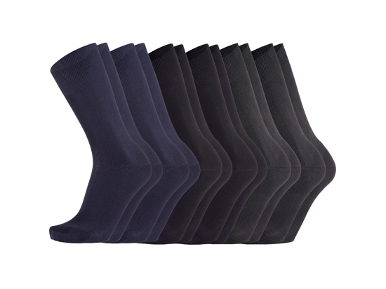 Picture of PACK ELEGANCE PLAIN BLACK, BLUE AND ANTHRACITE