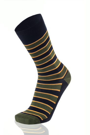 Picture of STRIPES MARINE/OLIVE GREEN